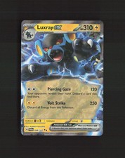 Carta Pokemon Holo Luxray ex 068/167 Twilight Masquerade ultra rara quasi nuova