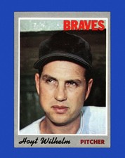1970 Topps Set-Break # 17 Hoyt Wilhelm EX-EXMINT *GMCARDS*