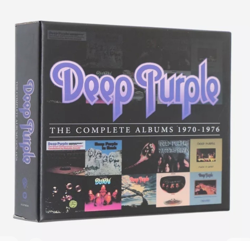 Deep Purple 1970-1976 Complete Album Box Set 10CD Collection Gifts for Fans