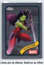 2025 Topps Chrome Marvel #140 Gamora