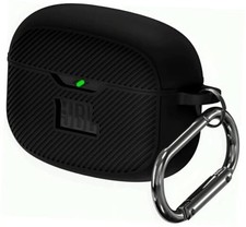 Geiomoo Silicone Case for JBL Vibe Beam 2, JBL Vibe Beam, Protective Black