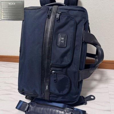 Tumi Alpha 3 3-Wege Businesstasche Navy Blau 2603180NVS3E Gebraucht