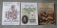 FRANCE 1978-80 CARNETS CROIX ROUGE** n° 2027-2029  c 28  € /Bw230