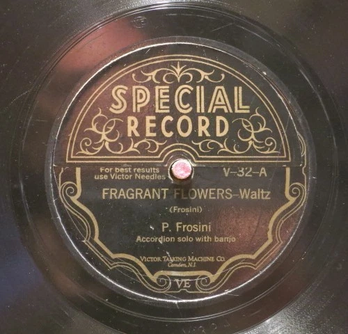 P. Frosini 78RPM / Fragrant Flowers & Dizzy Accordion  (280-0725-AN) - Bild 2 von 2