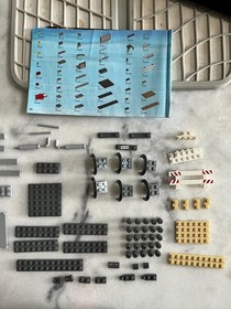 Lego City 4434 Orange Tipper Dump Truck Building Set Released 2012 222pcs