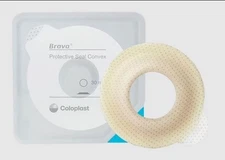 2 Box Coloplast 12091 Brava Protective Seals Convex NEW in BOX 10pc EXP 2027