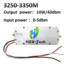 HZX-Tech 700-1000MHZ 40dbm 10W PA Wireless RF Signal High Power Ampliifier