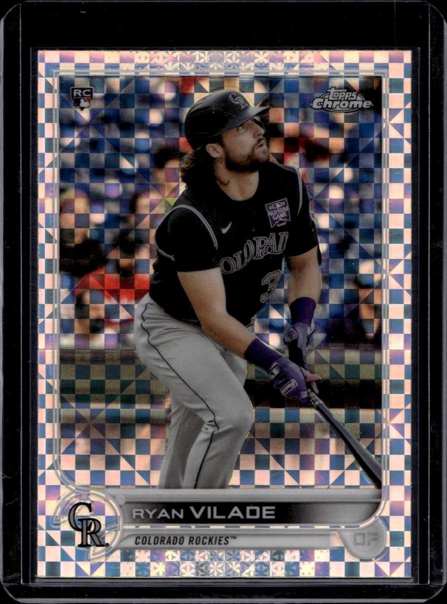 2022 Topps Chrome #85 Ryan Vilade X-Fractor