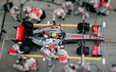 Formula 1 car tilt Sports Car 11x17 Poster