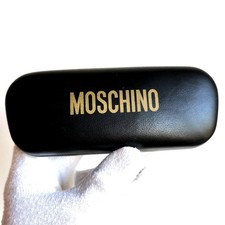 fodero occhiali da sole MOSCHINO sunglasses custodia case vintage astuccio box