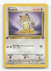 New ListingPokemon TCG - Meowth 56/64 Lightly Played Common Jungle 1st Edition
