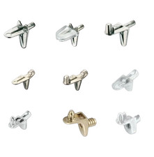 10 or 16 Piece Metal Shelf Supports Plug Pin Stud 3,5mm KITCHEN CUPBOARD CABINET