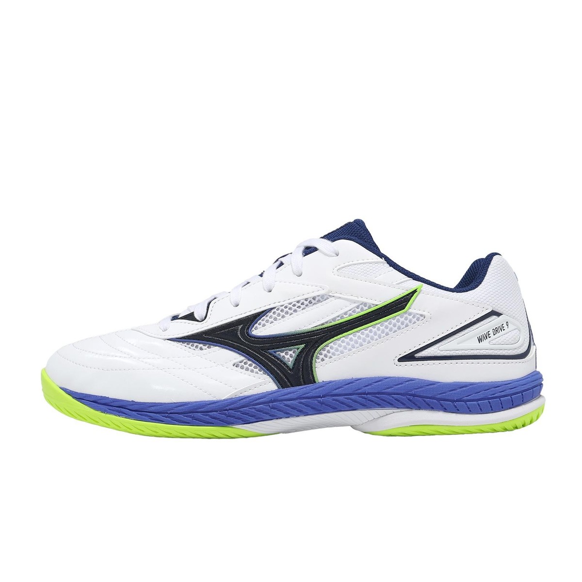 Mizuno Wave Drive 9 White Black Blue Men Unisex Table Tennis Shoes