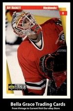 1997-98 Collector's Choice Jeff Hackett #47 Chicago Blackhawks
