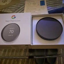 Google Nest Smart Thermostat, Charcoal - GA02081-US