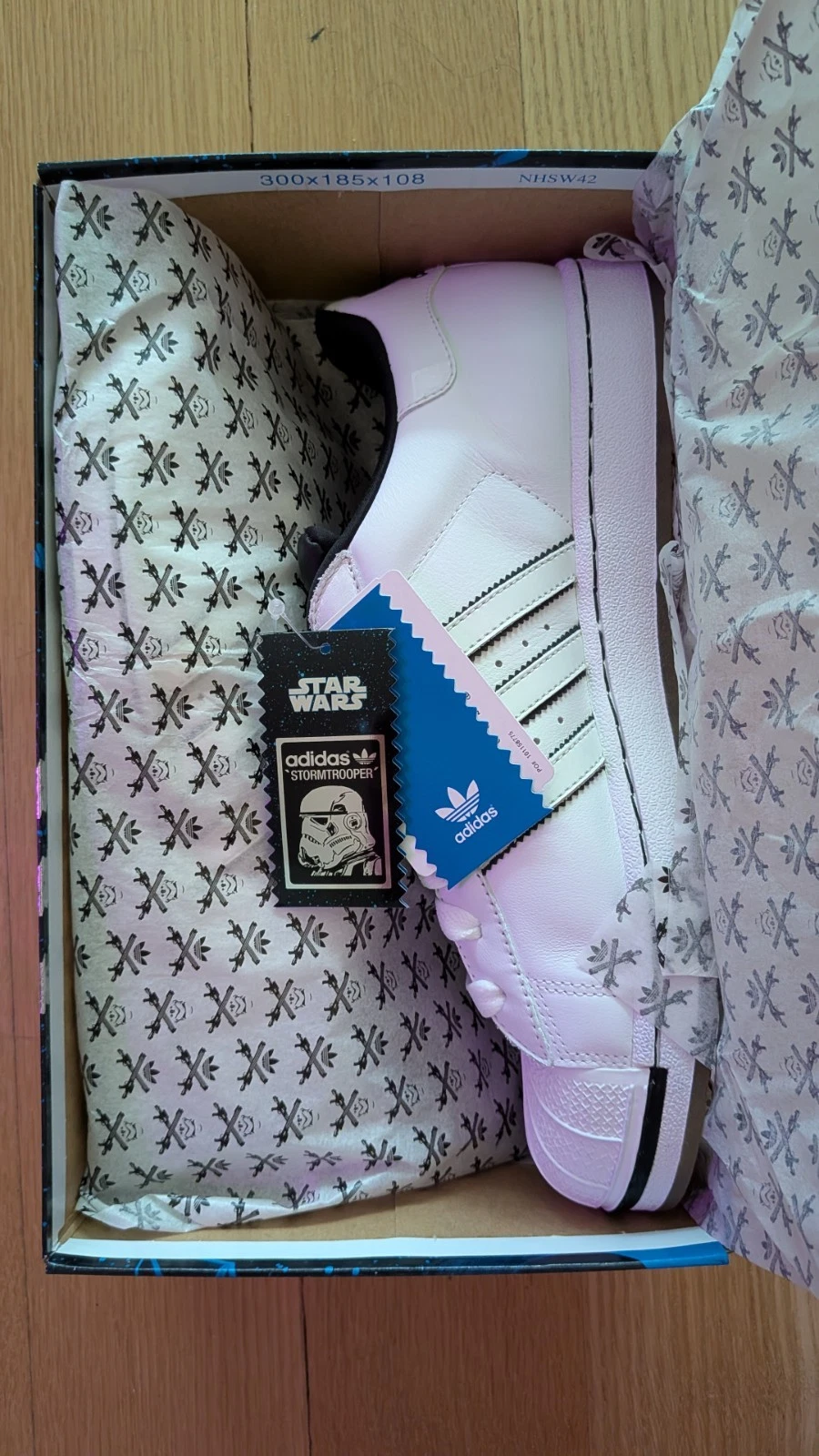 adidas Originals Star Wars Stormtrooper Superstar II Mens 10 NEW w/Tag and Box