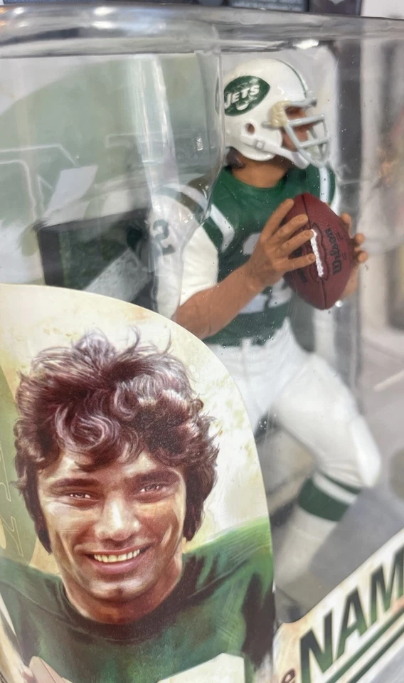 McFarlane Starting  Lineup Joe Namath 2 Figure Lot - Image 4 of 4