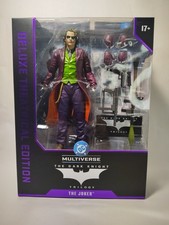 Mcfarlane Toys The Dark Knight Joker DC Universe  Deluxe Theatrical Edition