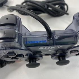 Official Sony PlayStation 2 PS2 Dualshock 2 - Smoke Grey Gray Tested