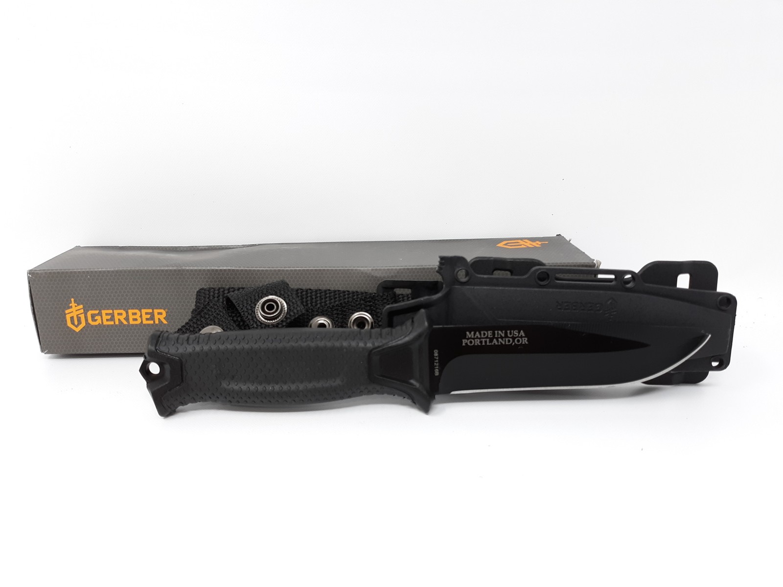 Gerber Strongarm Fixed Blade Knife Tactical USA Made w/ Sheath