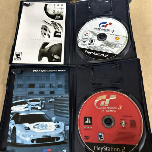 Gran Turismo 3 + 4 für Sony PlayStation 2 PS2 Lot komplett sehr schön CIB getestet - Bild 2 von 4