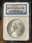 Morgan  1885 S$1 Brilliant Uncirculated. Thanks For Looking At My Auction 😁