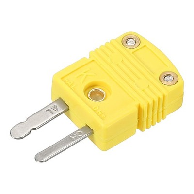 K Typ Thermoelement Draht Steckverbinder Steckdose Adapter 220°C(428°F) Gelb