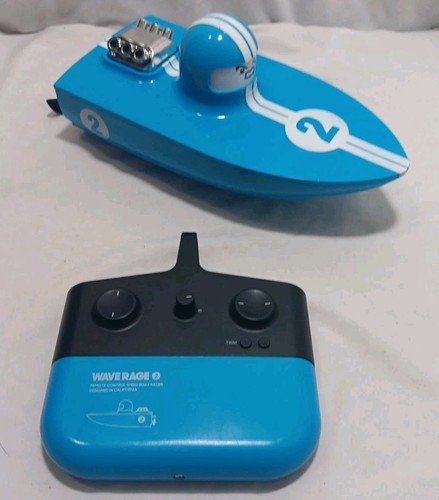 FAST Wave Rage Telecomando Motoscafo 4 DIREZIONI Ricaricabile, Wireless Blu - Foto 3 di 4