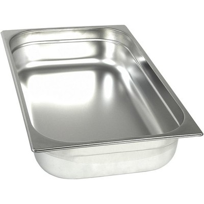 Basic Gn 1/1-100 Stainless Steel Container 100mm, 14l, Dishwasher Safe