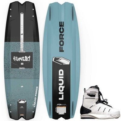 Liquid Force Remedy Wakeboard Package w/ Aero 6X Bindings 2026
