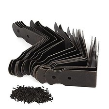 1.57x0.7 Antique Decorative Vintage Box Corner Guards Edge Cover Pack of 20