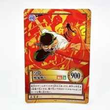 One Piece Zoro Carddass Hyper Battle TCG C401 Holo Foil Vintage 2001 Japan Anime