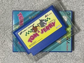 Tom and Jerry W/Box Manual Rare Retro Famicom FC NES Used Game Good NTSC-J Japan