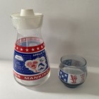 Vtg Apollo 11,12,13 Libby NASA 1969-70 Carafe Decanter Juice 1 Roll Poly Glass — photo 1