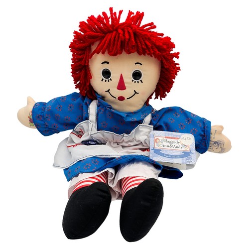 Applause 16 Zoll klassische Raggedy Ann weiche Stoffpuppe mit Etikett signiert von Joni Gruelle - Bild 3 von 7
