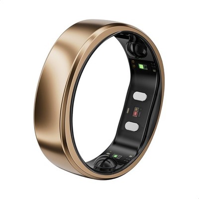 RingConn Gen 2 Air AI Smart Ring Activity Tracker Size 10 Ultra-Thin - Dune Gold