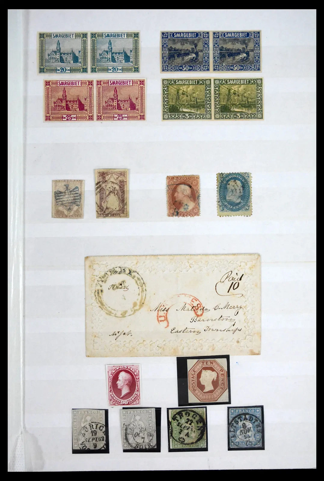 Worldwide stamp collection