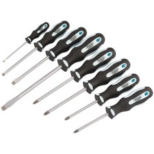 Draper Draper Expert Heavy Duty Soft Grip Screwdriver Set (8 Piece)