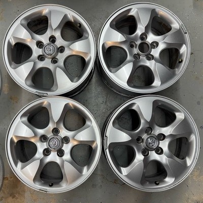 JAGUAR S TYPE X TYPE  WHEELS RIMS OEM SILVER XR83-1007-FA 16x7.5 ET 60 SET ITALY