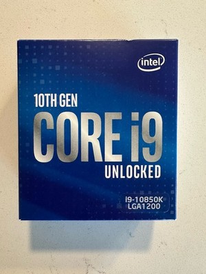 Intel Core i9-10850K (SRK51) 10-Cores 3.6GHz Socket FCLGA1200 CPU