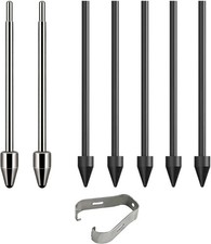 Titanium Metal Nibs/Tips Replacement for Samsung Galaxy Tab S9/S9FE /S9 Black