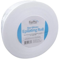 ForPro Non Woven Epilating Roll 3 x 100 Yards Hair Removal Wax Strips White