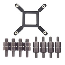 With Screws CPU Heatsink Retention Backplate 115X 1366 For Intel LGA 1155/1156