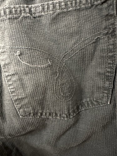 1990’s Versace sport high waisted straight leg jeans Size 25 faded texture Italy - Picture 13 of 13