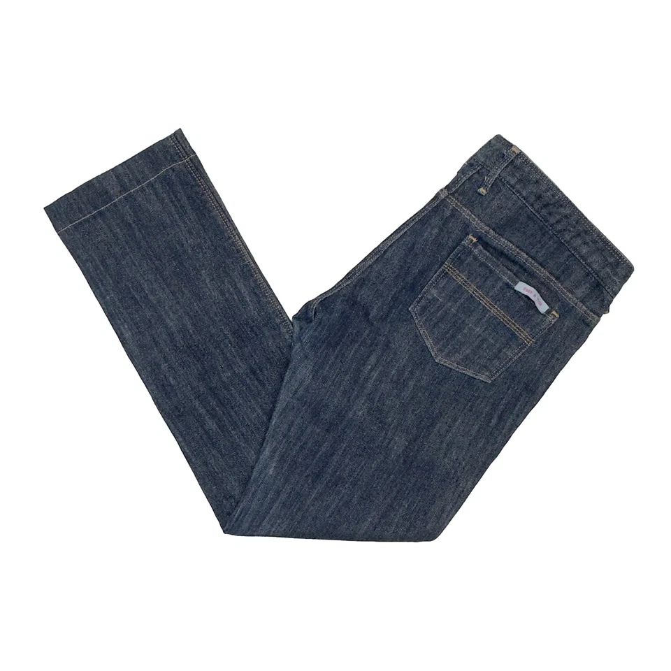 Pantalones de mezclilla para mujer Sass & Bide Sydney Strayed Misfit talla 31 W34" azul elástico Foto 4 de 4