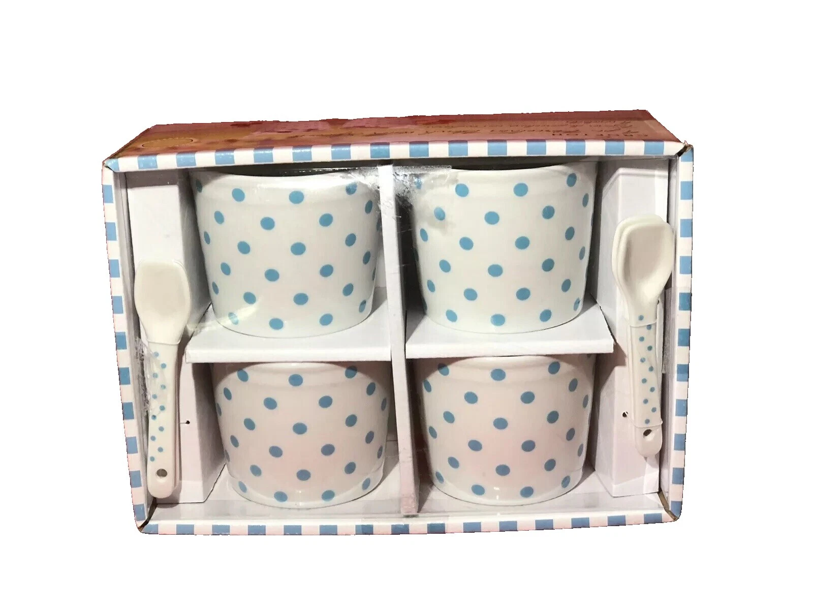 Polka Dot Dinnerware Bowls