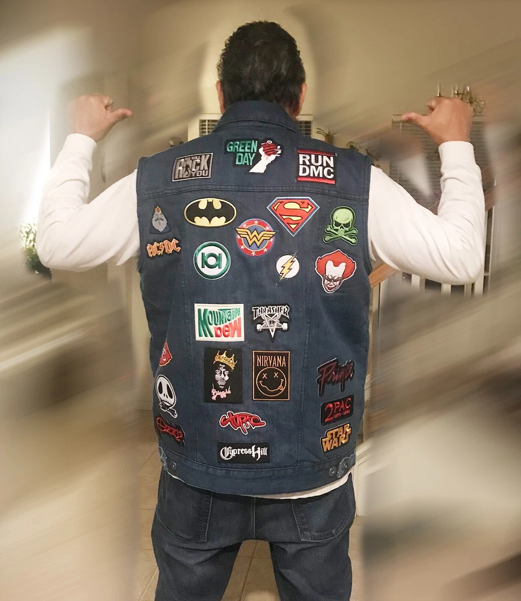 Avenged sevenfold store denim vest