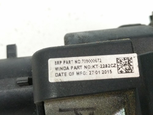15 Can Am Spyder F3s SE6 Lock Set Ignition Switch Cap WITHOUT KEY 709000672 - Picture 6 of 12