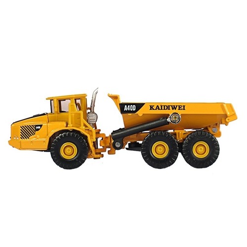  Super 1877 1:87 Volvo Excavator A40D Dumper Truck Vehicle Model Toy Gift - Afbeelding 1 van 2