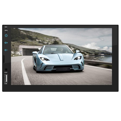 US STOCK 7" HD 2DIN Car MP5 Player Bluetooth Touch Screen Stereo Radio USB/AUX - Picture 8 of 15